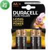 Duracell Plus Power AA Batteries 1.5V 4PCS
