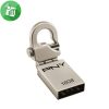 PNY Metal Hook Attache USB 2.0 Flash Drive 16GB