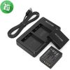 RAVPower NP-W126S Camera Dual Battery Charger Set for Fujifilm