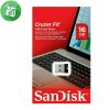 SANDISK CRUZER FIT USB 2.0 FLASH DRIVE 16GB