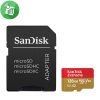 SanDisk Extreme 4K UHD 128GB microSDXC UHS-I Card With Adapter 160/90MB/s