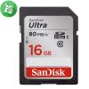 SanDisk Ultra 16GB Class 10 SDHC UHS-I Memory Card For Camera 80MB/s 533X