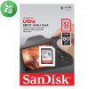 SanDisk Ultra 32GB Class 10 SDHC UHS-I Memory Card For Camera 80MB/s 533X